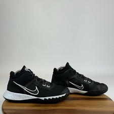 Big Kids Nike Kyrie Flytrap 4 Black Athletic Mid Basketball Sneakers Size 6.5 Y