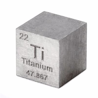 10mm Titanwürfel Titanbarren Titanium metall element cube 99.5% pure