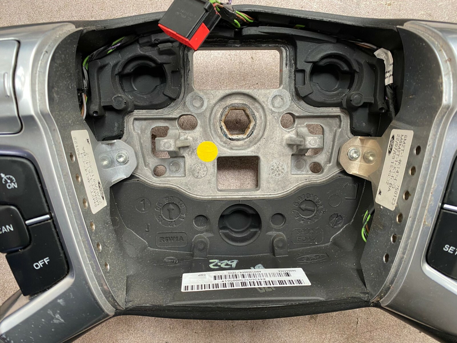 Ford MONDEO MK IV 2009 Steering Wheel 34082974A Dvr13878 for sale  