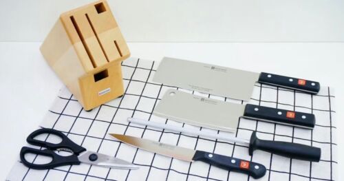 wüsthof messerblock 5-teilig Gourmet (9835-8) mit Chinesisch Messer Neu OVP - Bild 5 von 6