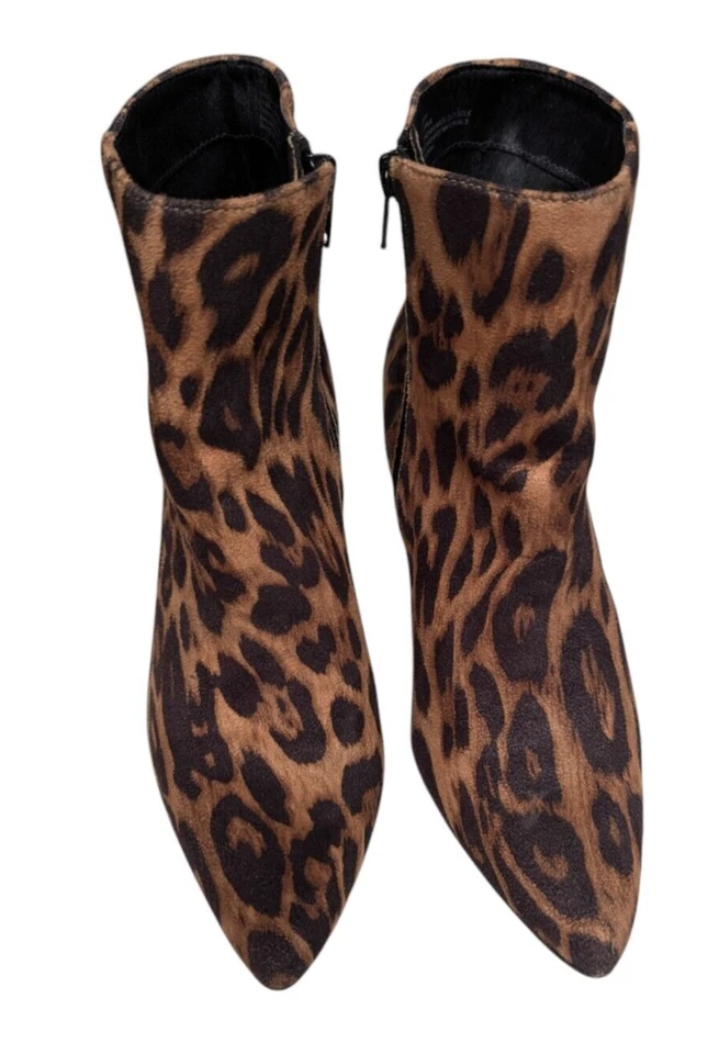 Botines Rampage para mujer guepardo 7M adolescente punta gatito tacón mafia esposa Foto 2 de 4