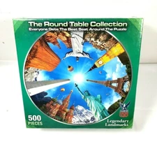 Legendary Landmarks The Round Table Collection 500 Piece Puzzle - NEW