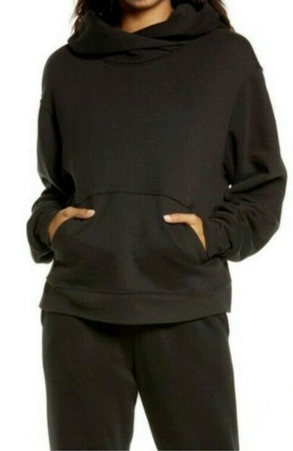 Zella Womens In Black Cali Fleece 