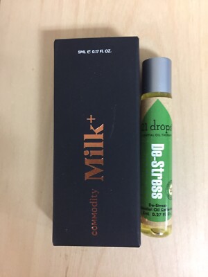 Lot 2 Commodity Milk+ Parfume 5 Ml & 21 Drops Essential Oil Roll