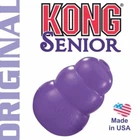 Kong Senior Dog Durable Chew Toy Mental Stimulation Enhance Playtime size S/M/L