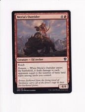 2022 MTG MAGIC THE GATHERING DOMINARIA UNITED MERIA'S OUTRIDER (#1) (X)