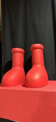 MSCHF BIG RED BOOTS Brand New Size 10 MSCHF-010 IN HAND BRB astroboy