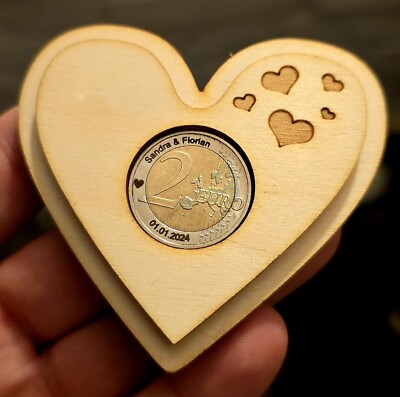2 Euro Münze Personalisiert