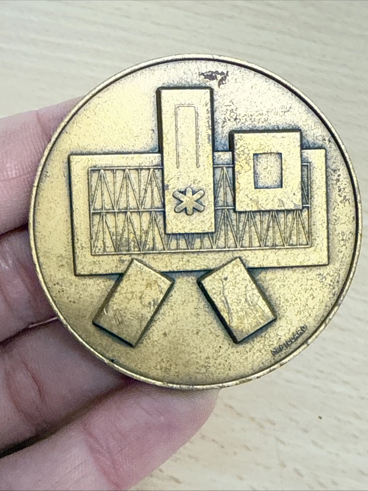 Médaille Hôpital Antoine Beclere 1971 Avec Poinçon