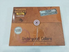 NEW University Games Murder Mystery Party Case Files: Underwood Cellars Unsolved