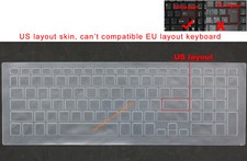 Keyboard Skin Cover for sony SVF15xxx, Fit15xxx,SVF15Axxx,Fit15Axxx SVF15216SCW