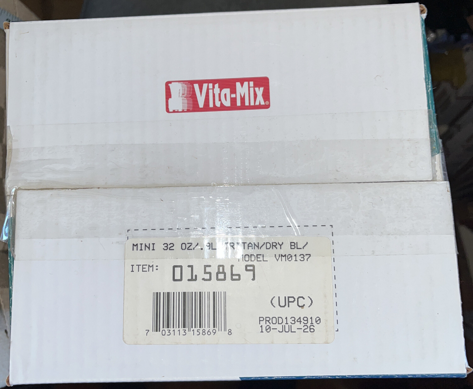 New Vitamix 32 oz. Mini Container Dry Blade Tritan w/ Lid Model VM0137