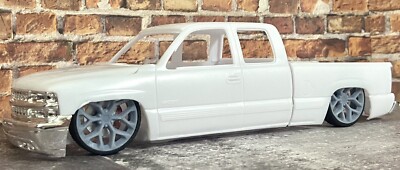 1/24 Resin:  26 Scale-Inch  Chevy Silverado Snowflake  Model Car Wheels/Tires