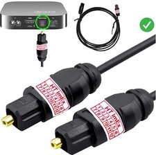 1,5m Digital Audio Optisches kabel für Fernsehen SONY BRAVIA XR-85X90L LED TV