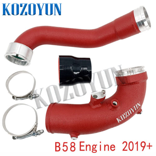 Charge pipe intake pipe for BMW B58 540i 640i 740i 840i ix G30 G32  3.0T 2019+ - Picture 1 of 12