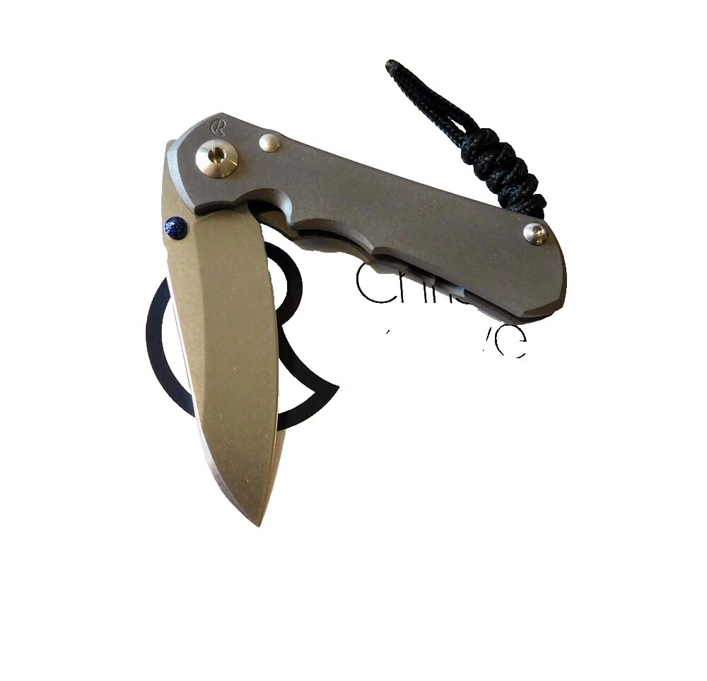 Chris Reeve Knives Titanium Handle Collectible Folding Knives 1 Blades