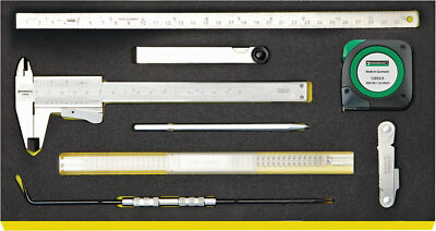 Stahlwille TOOL SET IN TOOL-CONTROL TRAY-SYSTEM 96838789 Set with  8 Psc. TCS 11