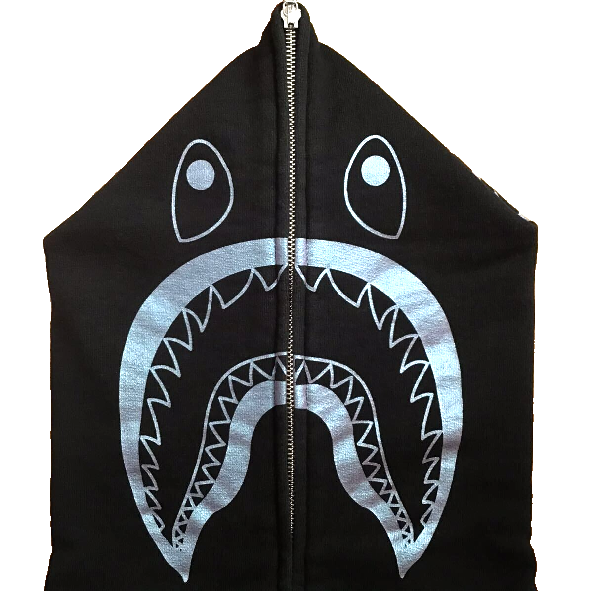 Luminous Space Camo Shark Hoodie Large Full Zip A Bathing Ape Bape