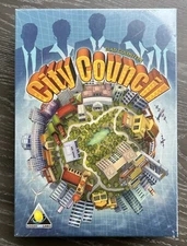 City Council Board Game by Elad Goldsteen 2013 Golden Egg Games, New and Sealed