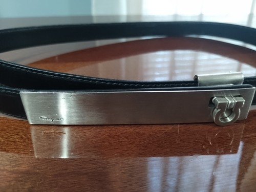 SALVATORE FERRAGAMO Women's Belt Adjustable Size29.5 Italy Size 75 #23 9523 - Picture 3 of 14