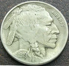 US 1919-D Buffalo Nickel  **