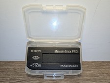Sony Memory Stick Pro Magic Gate 512MB MSX-512S Camera Memory Card