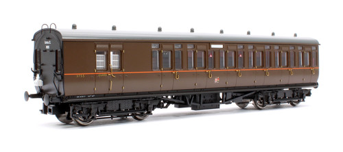 Dapol 4P-020-401 GWR Toplight Mainline City GWR All Brown Third Brake 3755 Set 5 | Zustand: New