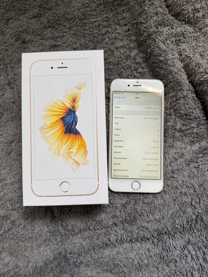 Apple iPhone 6S ohne Simlock - Bild 3 von 4