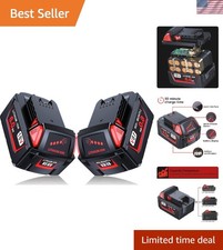 2-Pack High Capacity 18V M-18 Batteries  Complete Tool Compatibility and Safety