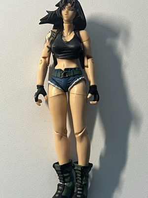 Revoltech Yamaguchi No.012 Black Lagoon Revy Actionfigur Kaiyodo