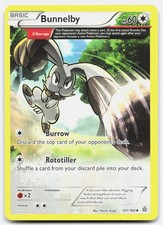 Pokemon Bunnelby 121/160 Primal Clash LP [SBH429]