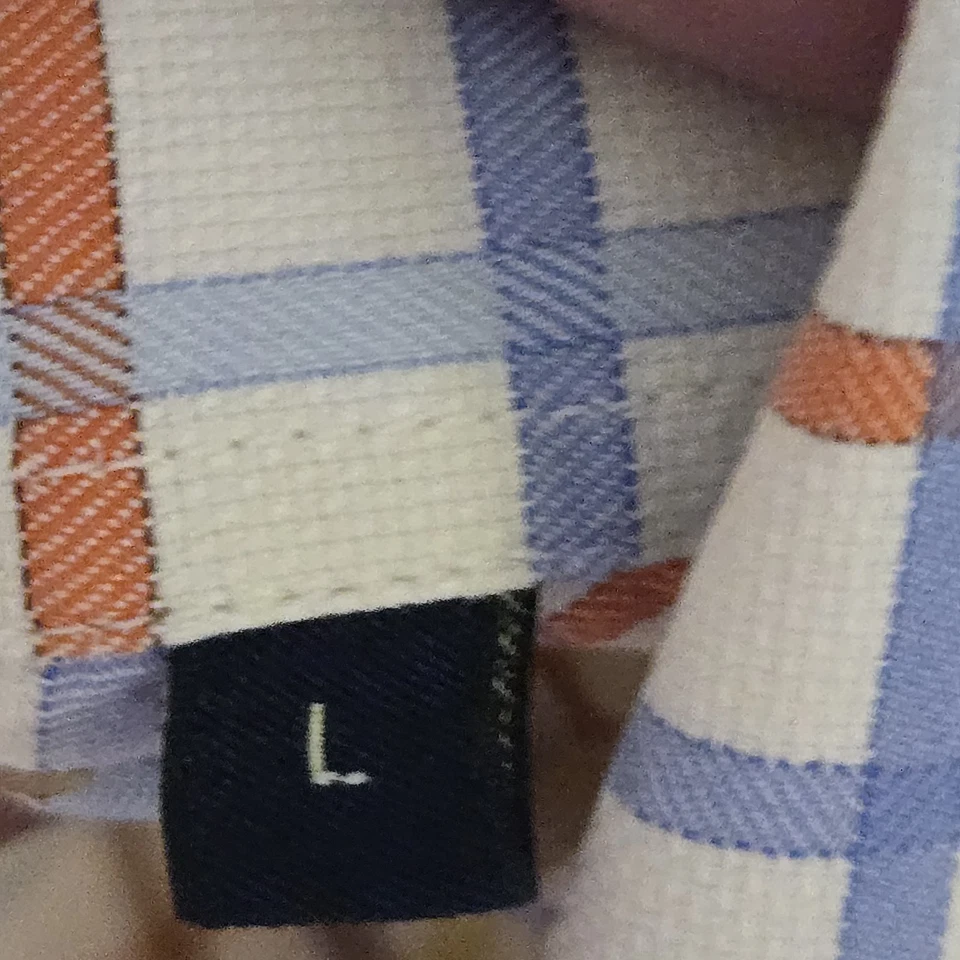 Рубашка мужская Canali большая рубашка на пуговицах повседневная Oxford сделано в Италии  - Изображение 4 из 4