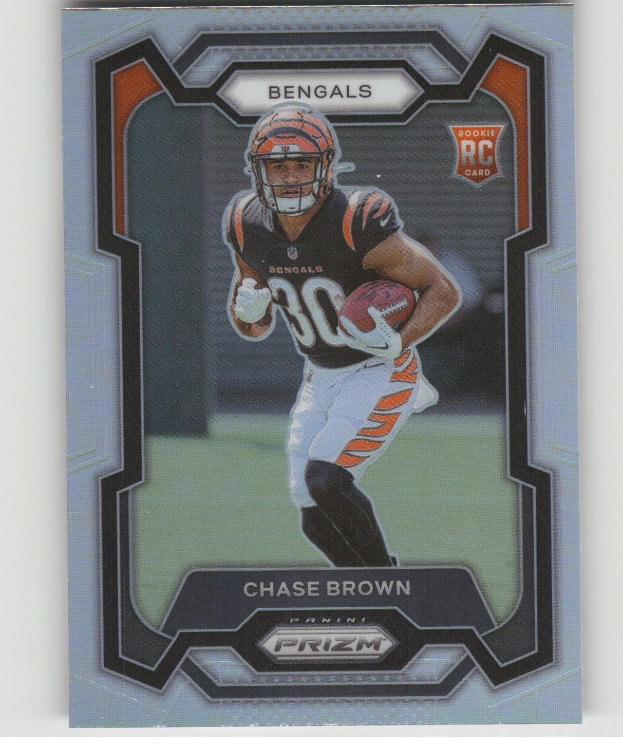 2023 Prizm Chase Brown #318 Lazer Prizm RC