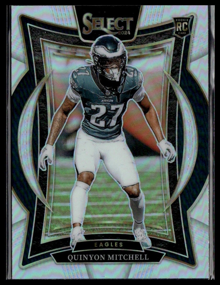 2024 Panini Select #55 Quinyon Mitchell Silver Prizm