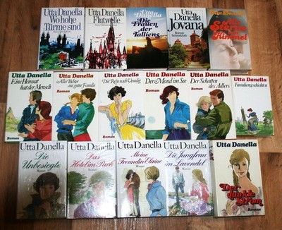 16 Bücher - UTTA DANELLA - Romane, Liebe, Schicksal - Paket.