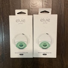 Elvie Pump Spout and Valve Kit 4 Pack Total Breast pump Supplies