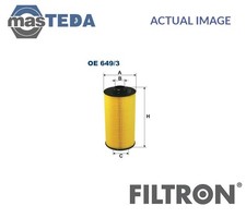 OE 649/3 ENGINE OIL FILTER FILTRON FOR BENTLEY ARNAGE 4.4 V8 260KW