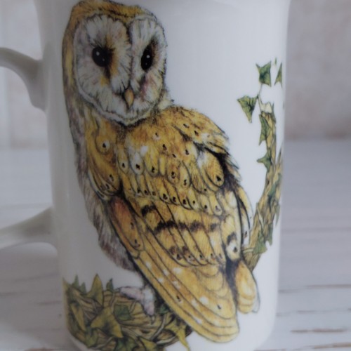 Neo Chef Schleiereule Becher Tasse Keramik H 11 cm Vögel Natur Landhaus - Bild 6 von 13