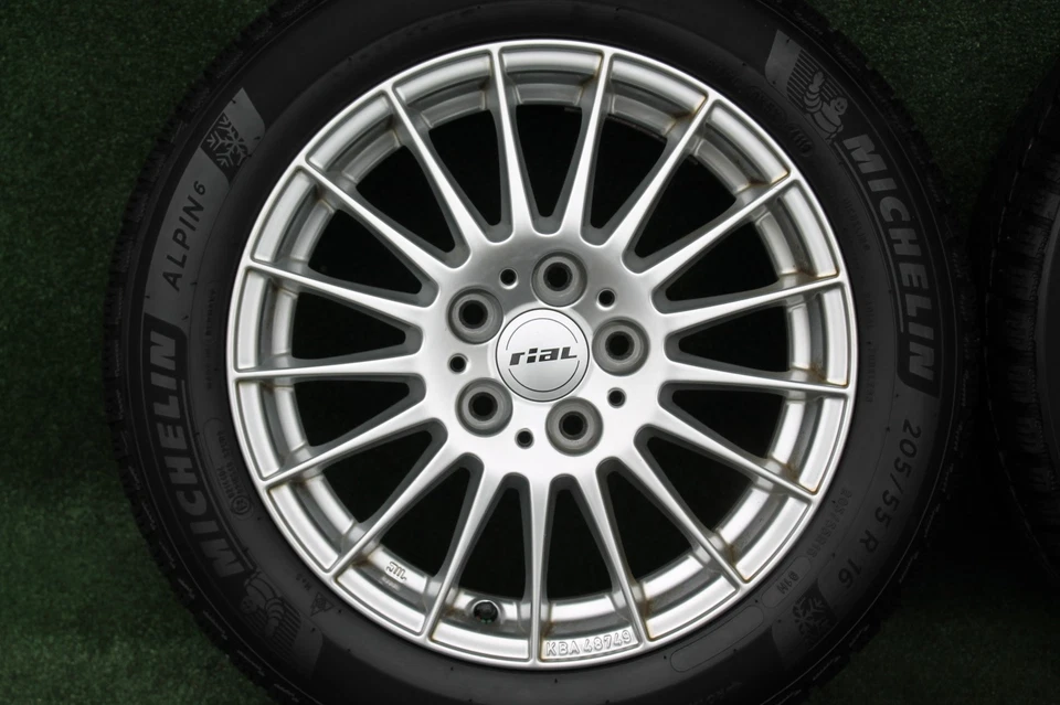 VW Golf 5 6 7 Audi A3 Octavia 5E Leon 5F Winterräder 205/55 R16 DOT:19 -6-7mm - Bild 4 von 4