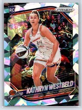 2025 Panini Prizm WNBA Kathryn Westbeld #29 Rookie Ice Prizms Phoenix Mercury