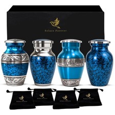 Graceful Small Urns for Human Ashes Keepsake Elegant Cremation Urn for Cher...