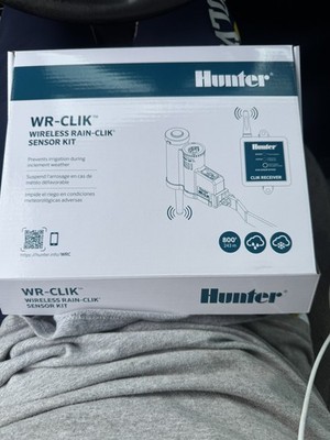 Hunter WR-CLIK Wireless Rain Sensor Kit w/ Rain-Clik Sensor & Clik Receiver