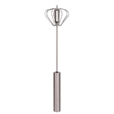 Einfaches und effizientes Mischen von Zutaten mit dem Handdruck Rotary Mixer Schneebesen