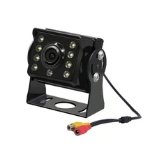  Wired Backup Camera, 12V-24V Wide Range Input​ Reversing Camera, Black(RCA)