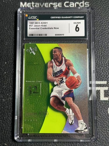 Jason Kidd [Essential Credentials Now] #57 1997 Skybox E-X2001 card