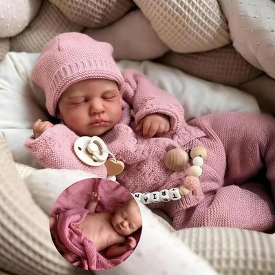 Anano Reborn Baby Dolls Silicone Full Body-20 in Realistic Baby Doll Newborn Gir