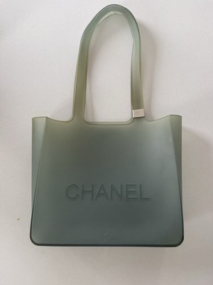 Auth JA18 Chanel Rubber Tote Bag GM from Japan | eBay JA18