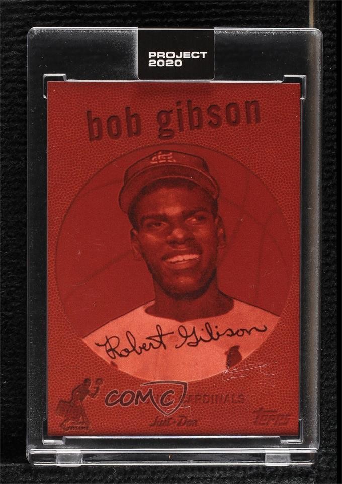 2020 Topps Project 2020 1959 Topps /3484 Bob Gibson Don C #163 HOF fm0