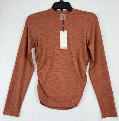 Calia By Carrie Underwood XS Tissue Top Long Sleeve Workout Shirt NWT