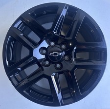 Genuine Oem Wheel For 2020-2026 Chevrolet Silverado 1500 20 Inch Black Alloy Rim